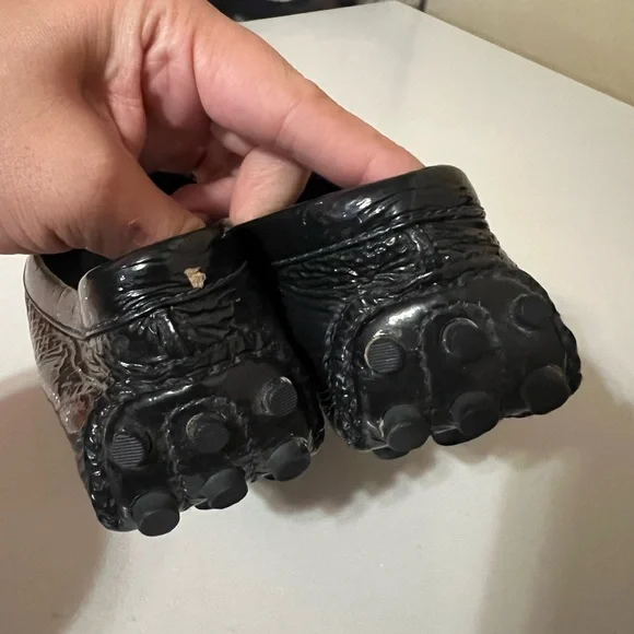 Tory Burch Kendrick Driver Loafers in Blue Size 7.5 - Picture 12 of 14